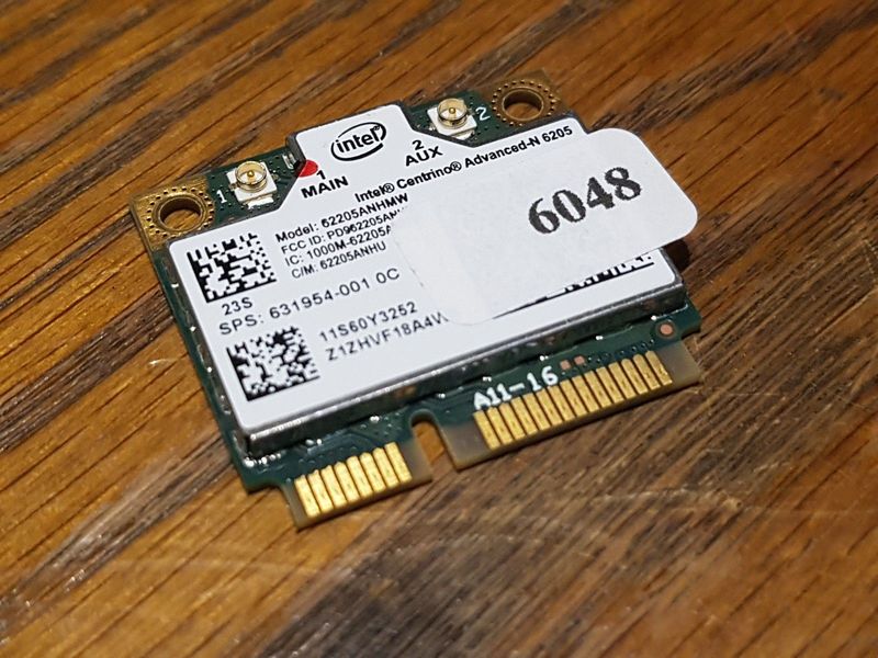 WLAN Intel Centrino Advanced-N 6205 u.a. T430 T420 Lenovo P/N-FRU 60Y3253 #6048 WLAN Intel Centrino Advanced-N 6205 u.a. T430 T420 Lenovo P/N-FRU 60Y3253 #6048