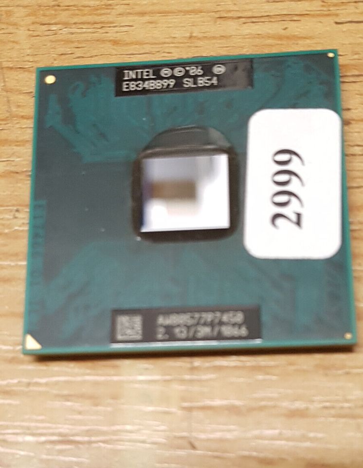 CPU Intel Core 2 Duo P7450 SLB54 2,13GHz 1066MHz Sockel 478 #2999