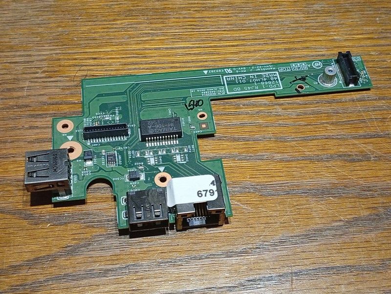 Adapter-Board mit 2x USB + LAN Lenovo Thinkpad L540 #6791 Adapter-Board mit 2x USB + LAN Lenovo Thinkpad L540 #6791