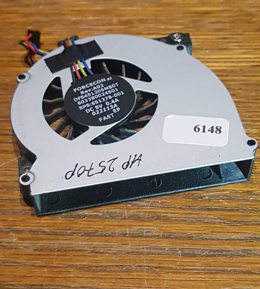 Original System - Lüfter für u.a. HP Elitebook 2570p #6148_34