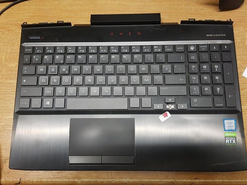 LESEN! Gehäuse - Oberschale inkl. Tastaur + Touchpad HP Omen 15-dc1056nf #xx LESEN! Gehäuse - Oberschale inkl. Tastaur + Touchpad HP Omen 15-dc1056nf #xx