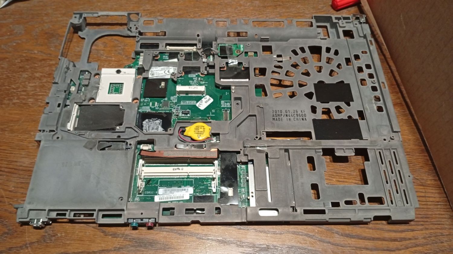 Mainboard  Lenovo Thinkpad T500 funktionierend incl. Mittelteil #8035_46