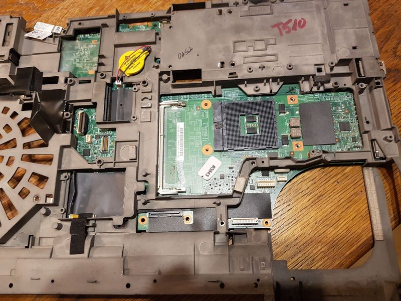 LESEN! Mainboard Lenovo Thinkpad T510 incl. Mittelteil , Bios Passwort #8025