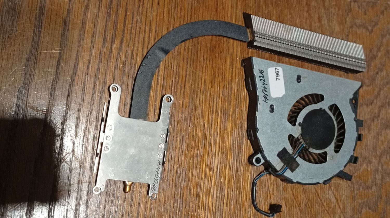 Original System -Lüfter -Kühlkörper Kühler intern HP 17 HP 17by2216ng #7967