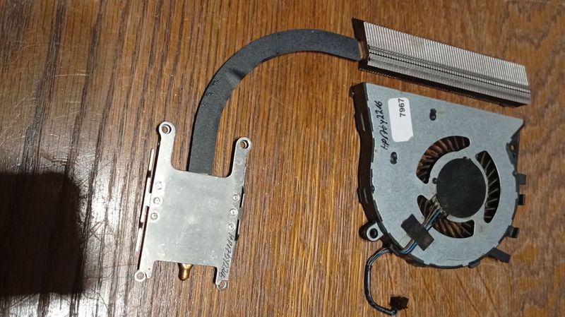 Original System -Lüfter -Kühlkörper Kühler intern HP 17 HP 17by2216ng #7967