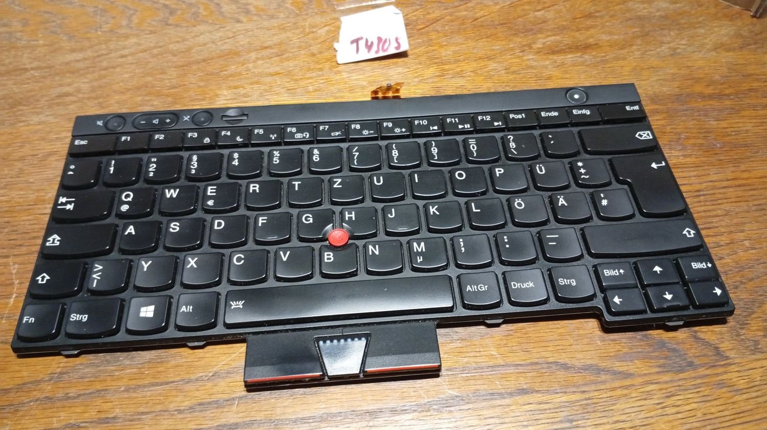 Original Lenovo Thinkpad T430S T530 Tastatur Keyboard QWERTZ FRU 04X1252 #7935_38