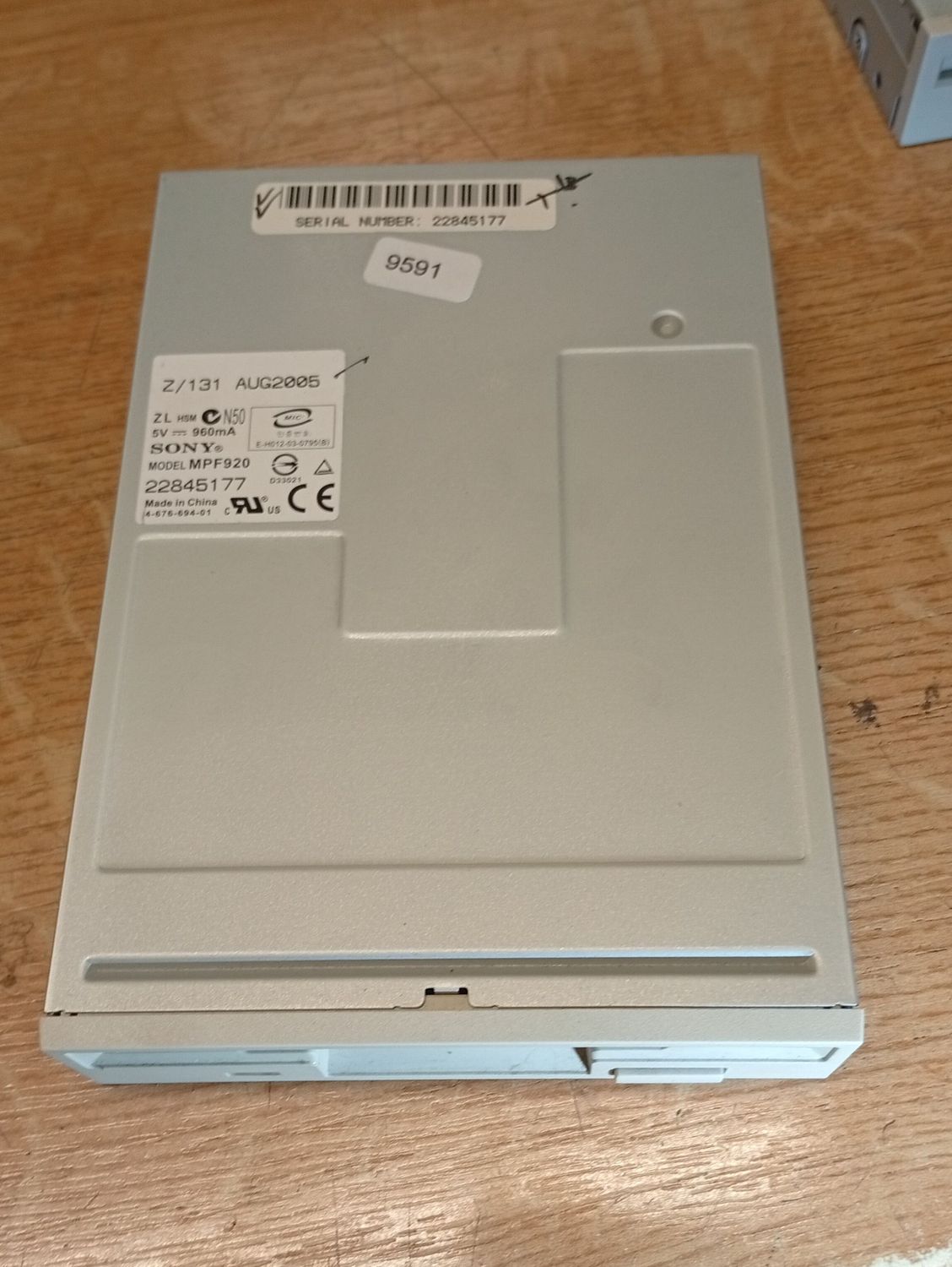 Sony / Samsung Floppy Disketten - Laufwerk 1,44 MB  #9591-92