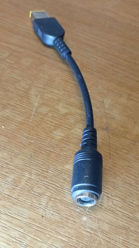 StromAdapter Rund 5,5mm 2,0mm an Lenovo Standard Flachstecker S. Bilder # StromAdapter Rund 5,5mm 2,0mm an Lenovo Standard Flachstecker S. Bilder #