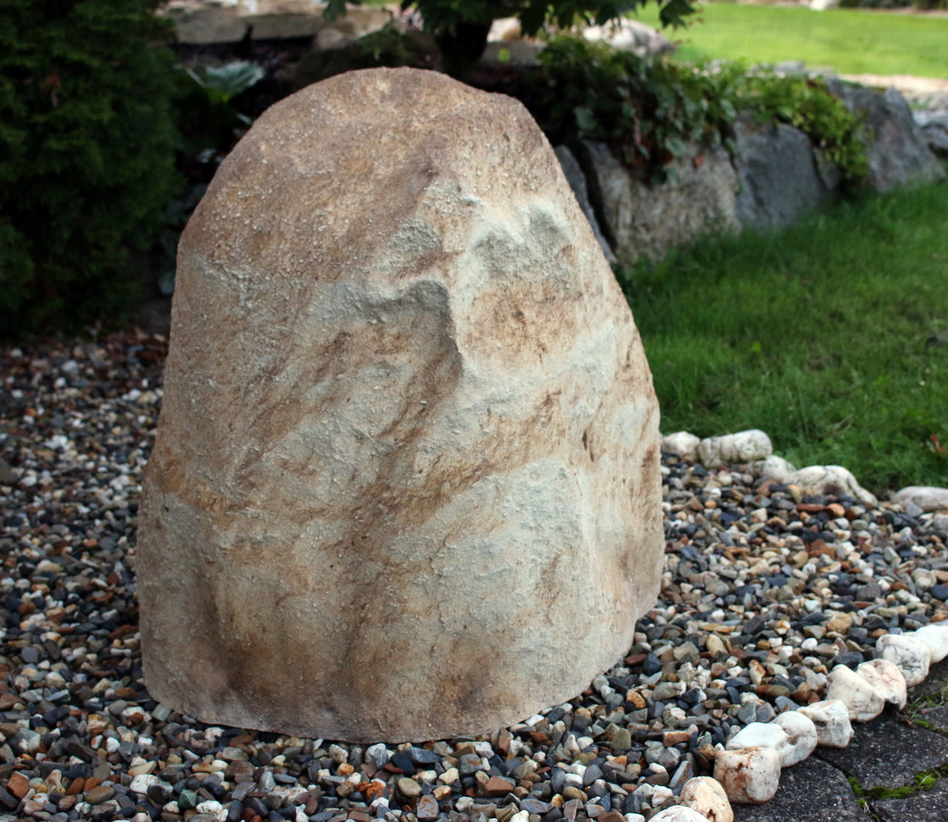 Abdeckstein / Dekorstein CANYON - FELS (beige/braun) XXL