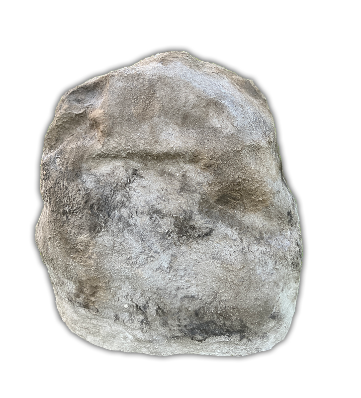 Abdeckstein / Dekorstein CANYON - GRANIT (grau/grün) XXL