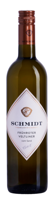 Schmidt Frühroter Veltliner vom Sand 2024 12,5% trocken Schmidt Frühroter Veltliner vom Sand 2024 12,5% trocken