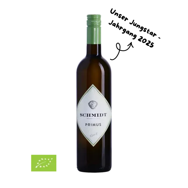 Schmidt Primus(Frühroter Veltliner) vom Sand 2025 12,5% trocken Schmidt Primus(Frühroter Veltliner) vom Sand 2025 12,5% trocken