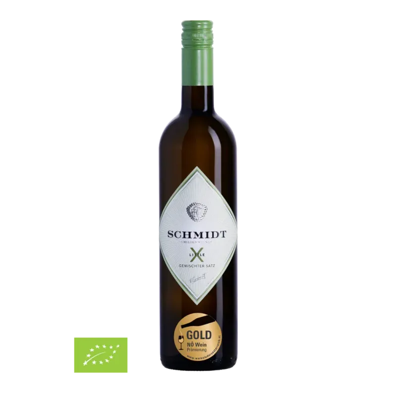 Schmidt LITTLE X – Gemischter Satz 2025 12,5% trocken Schmidt LITTLE X – Gemischter Satz 2025 12,5% trocken