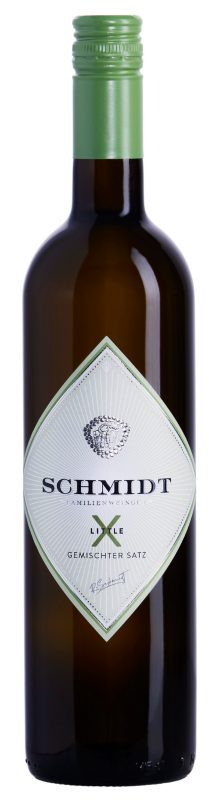 Schmidt LITTLE X – Gemischter Satz 2025 12,5% trocken Schmidt LITTLE X – Gemischter Satz 2025 12,5% trocken