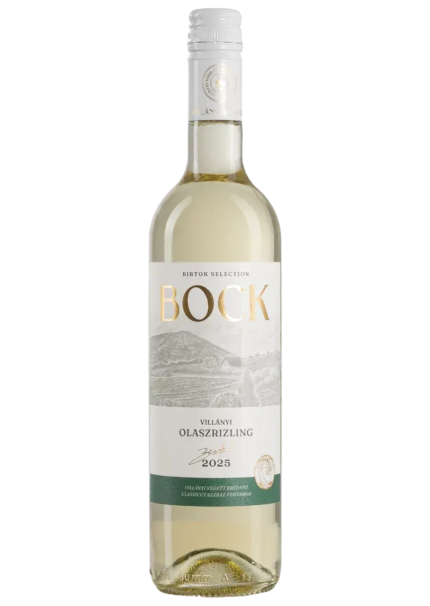 Bock Welschriesling (Olaszrizling) 2025 Trocken 12 % Bock Welschriesling (Olaszrizling) 2025 Trocken 12 %