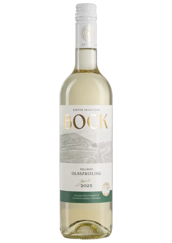 Bock Welschriesling (Olaszrizling) 2025 Trocken 12 % Bock Welschriesling (Olaszrizling) 2025 Trocken 12 %
