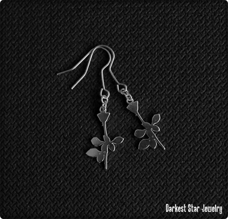 Depeche Mode Violator silver earrings