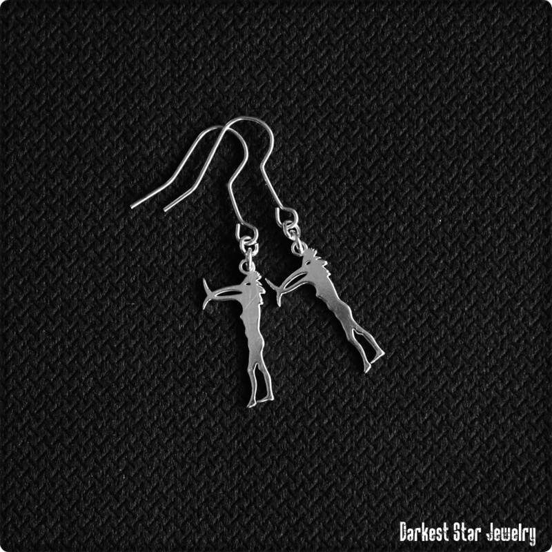 Depeche Mode WIMS lady bird silver earrings