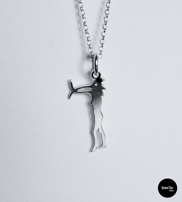 Depeche Mode WIMS lady bird pendant silver necklace