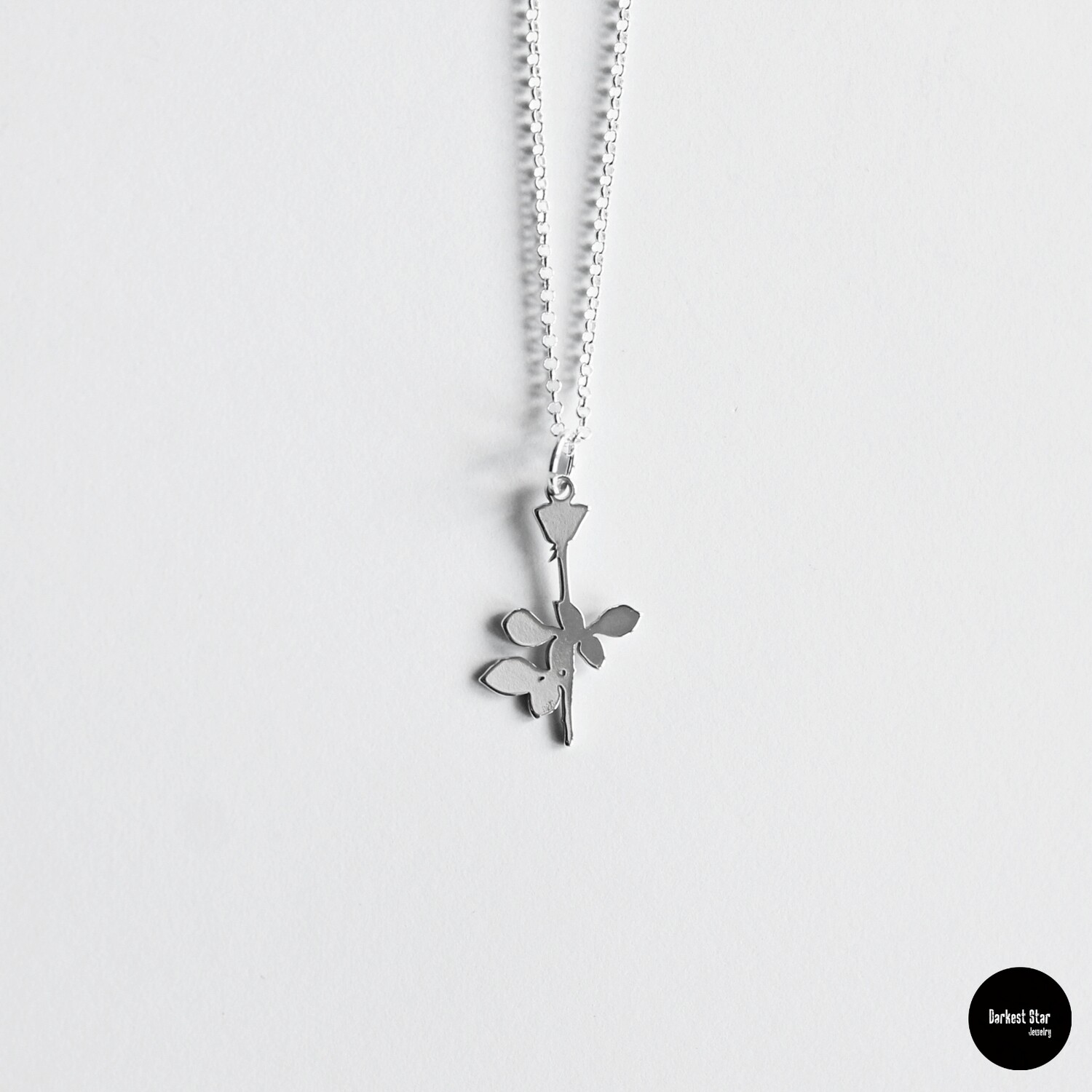 Depeche Mode Violator pendant silver necklace