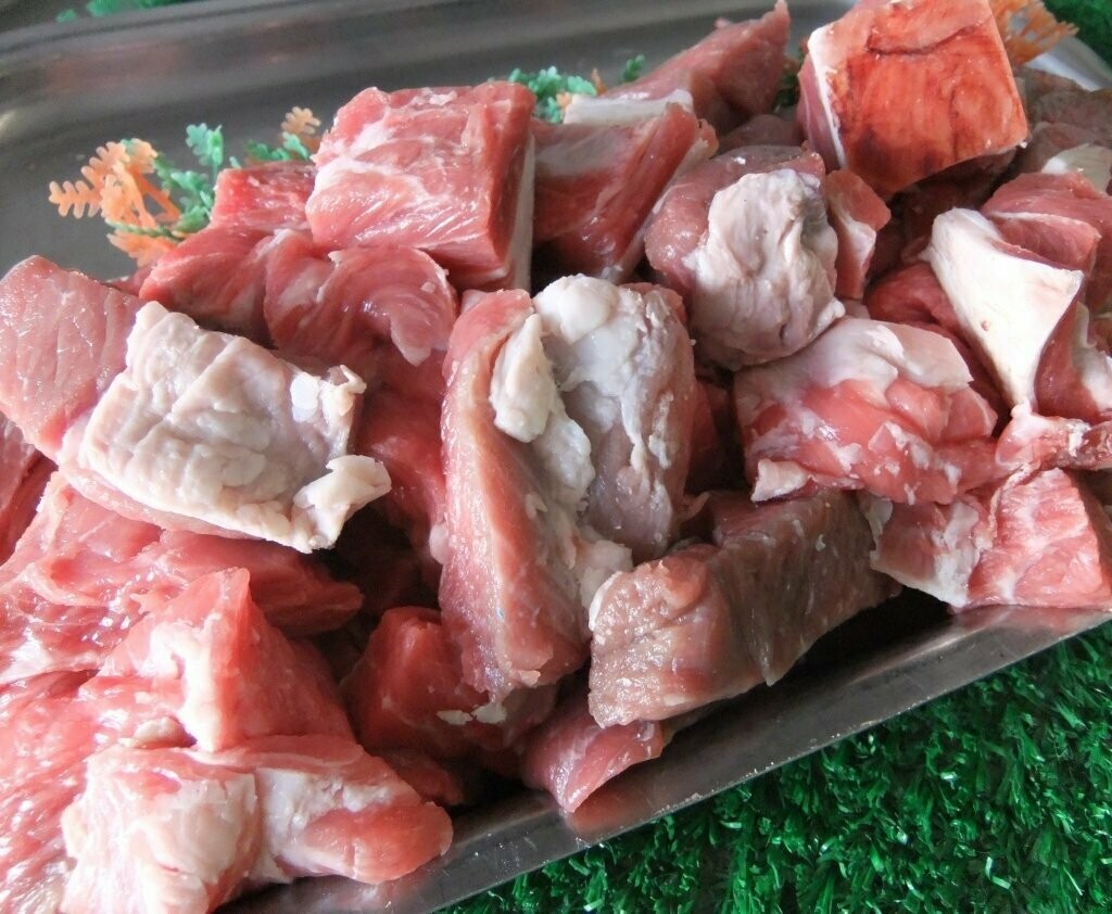 Diced Mutton