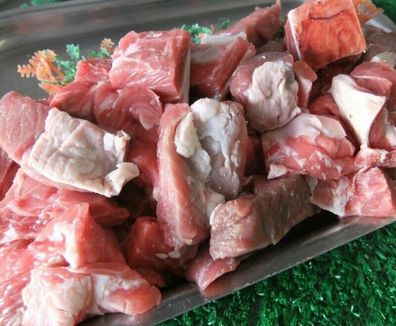 Diced Mutton
