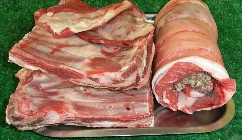 Breast of Lamb, Boned & Rolled
