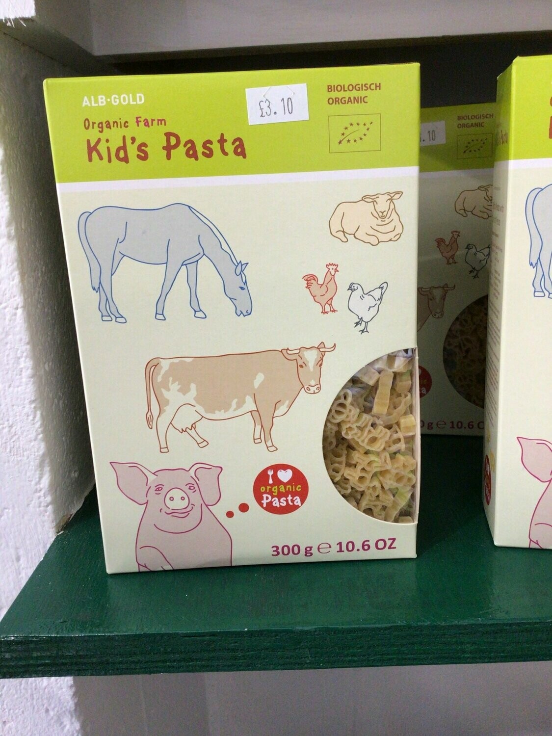 Organic Farm Kids Animal pasta