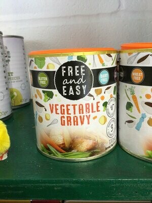 Free and Easy GLUTEN FREE/DAIRY FREE vegetable gravy