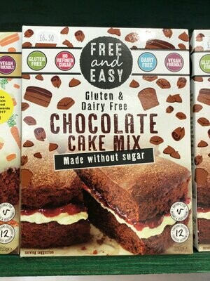 Free and Easy GLUTEN FREE/DAIRY FREE Chocolate cake mix