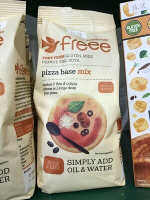Freee GLUTEN/DAIRY/EGG FREE pizza base mix