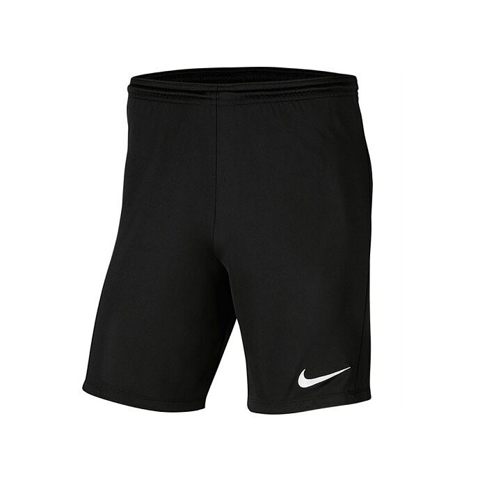 NIKE PARK 111 KNIT BLACK TRAINING SHORTS