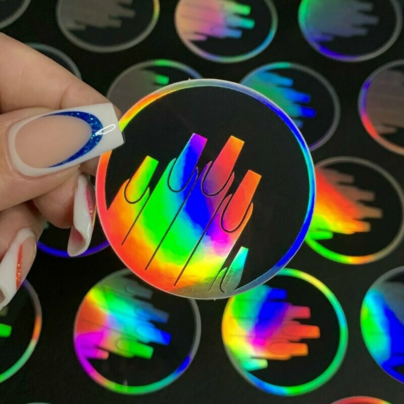 Holographic Hand Stickers