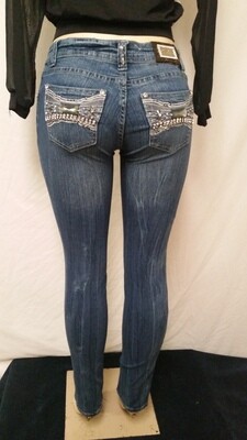 E-Caress Detailed Jeans