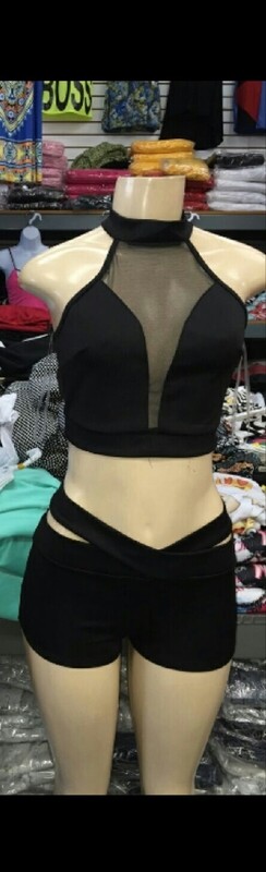 E-Caress 2-piece Set BLACK