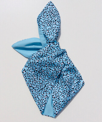 Pale Blue Animal Design Wired Hairband