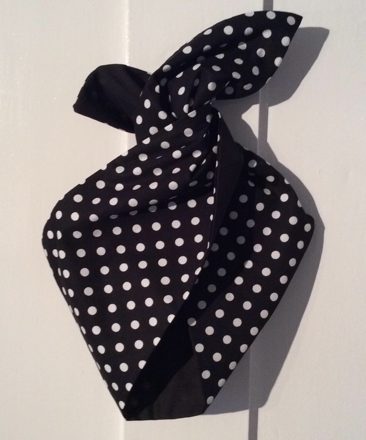 Little Girls Polka Dot Wired Hairband