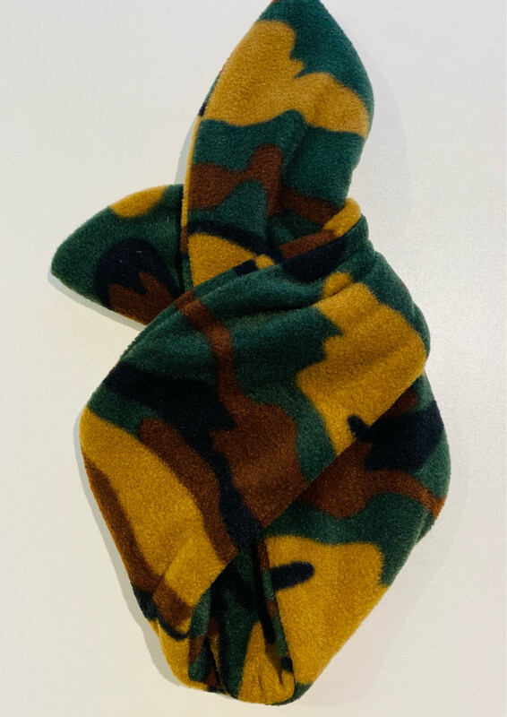 Camo Fleece Wired Hairband