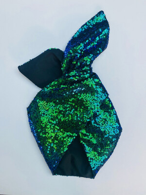 Mermaid Sequins Wired Hairband