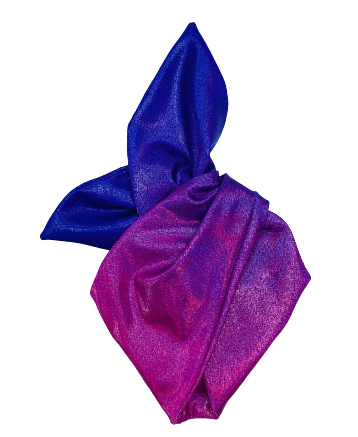 Pink To Purple Ombré Jersey Wired Hairband Pink To Purple Ombré Jersey Wired Hairband