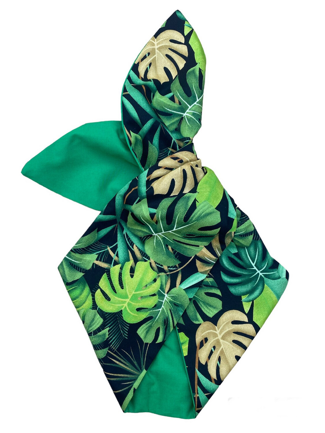 Tropical Leaf Wired Hairband