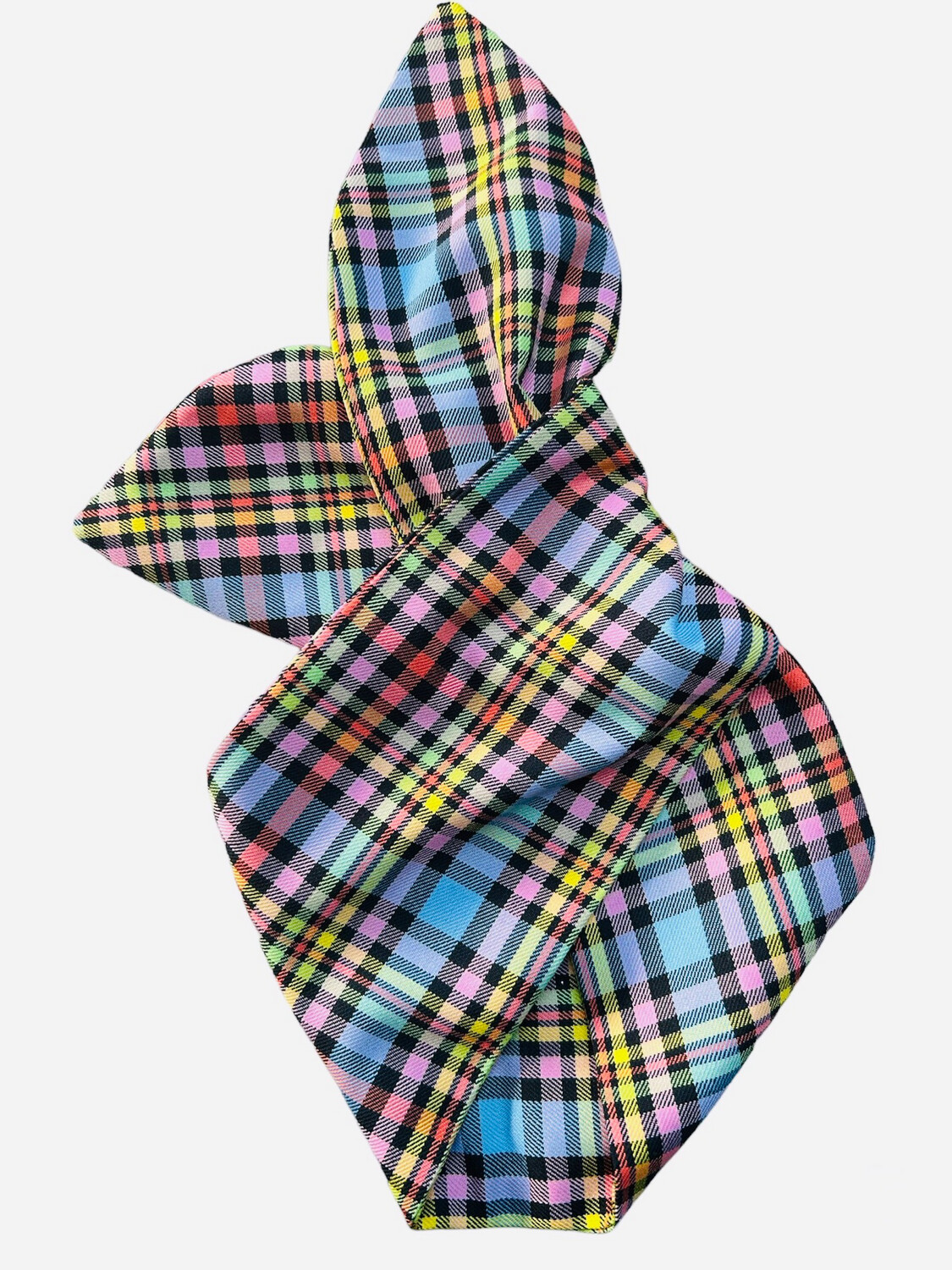 Bright Check Wired Hairband