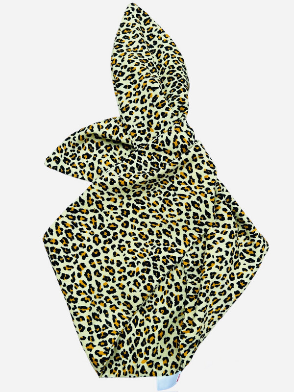 Leopard Lightweight Pin Cord Wired Hairband