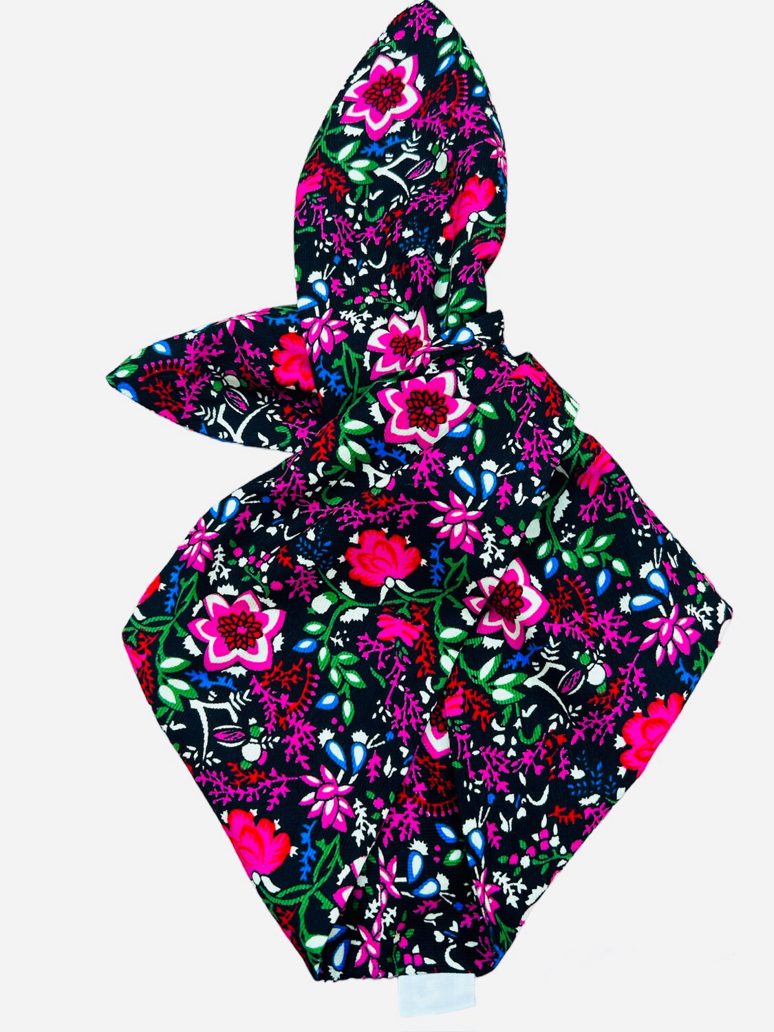 Bright Floral Lightweight Pin Cord Wired Hairband