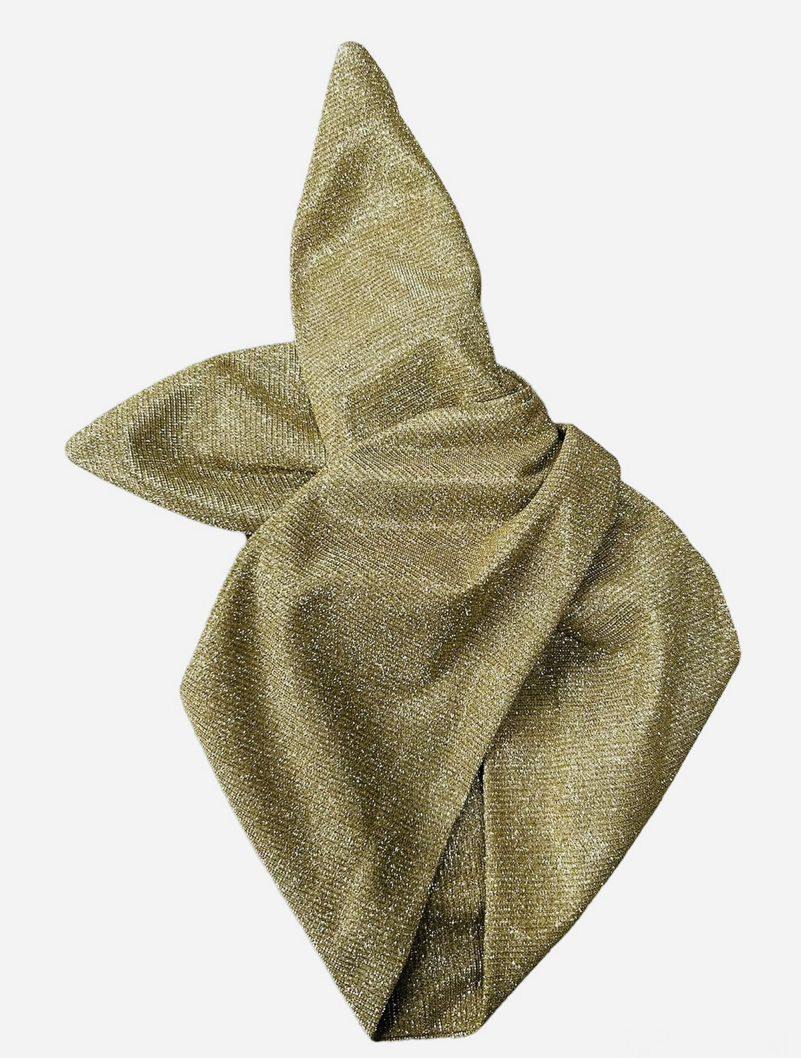 Gold Glitter Wired Hairband