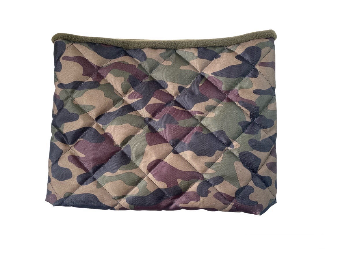 Padded Camouflage And Fleece Snood ( Adult Unisex)