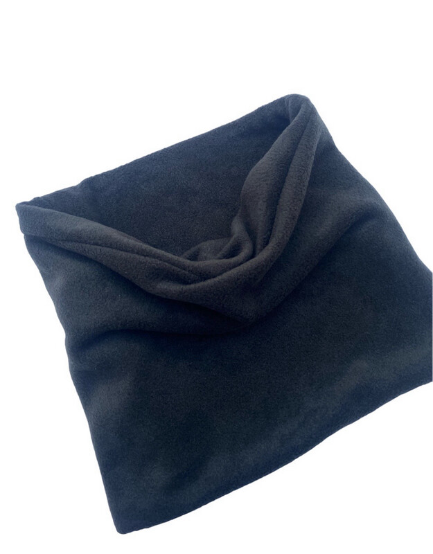 Plain Black Fleece Snood ( Unisex) 