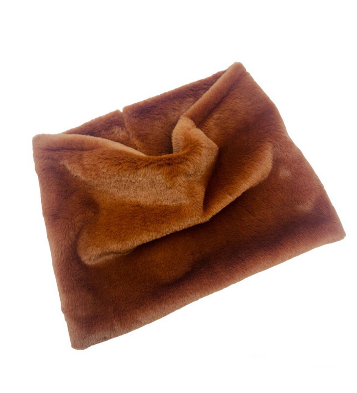 Rust Fur Snood ( Adult)