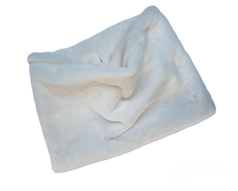 Winter White Fur Snood