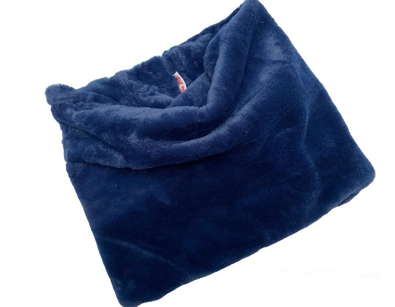 Midnight Blue Fur Snood ( Adult)